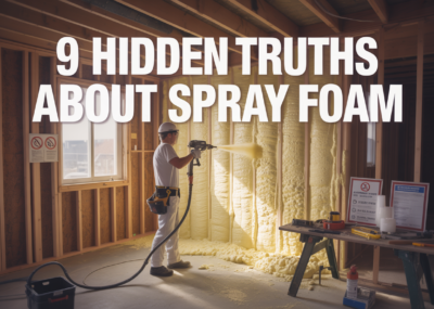 9 Things Toronto Contractors Won't Tell You About Spray Foam