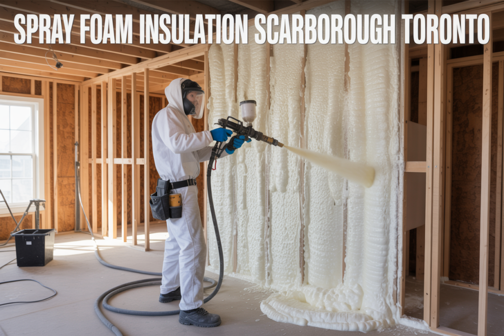 Spray foam insulation Scarborough Toronto