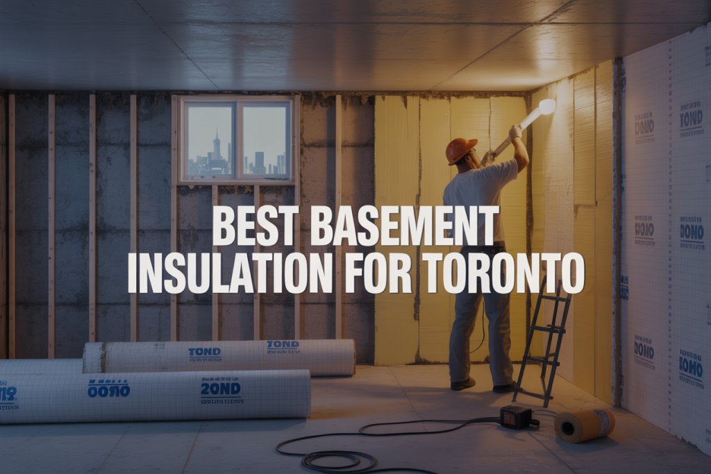 Best basement insulation for Toronto homes