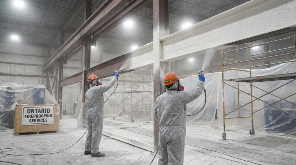 Commercial fireproofing services Ontario industrial buildings guide