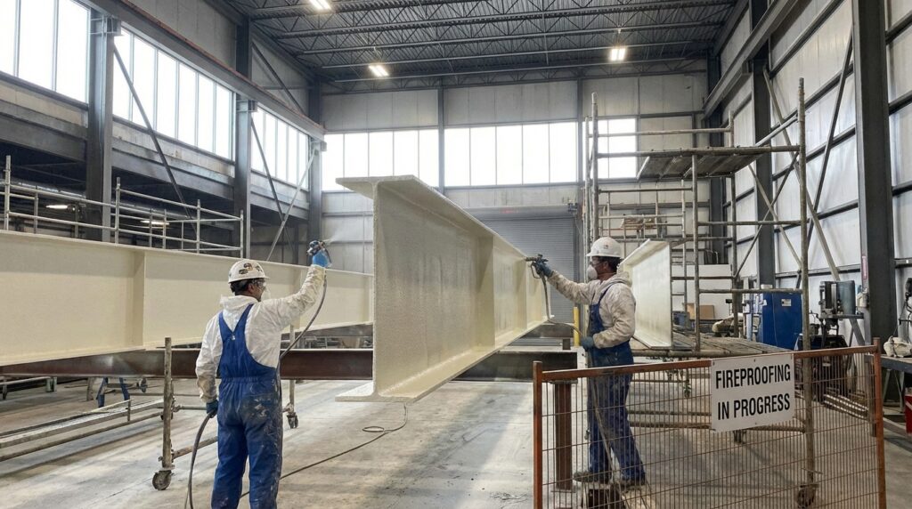 Warehouse Fireproofing: How to Protect Steel Structures - Spray Foam Kings, Ontario