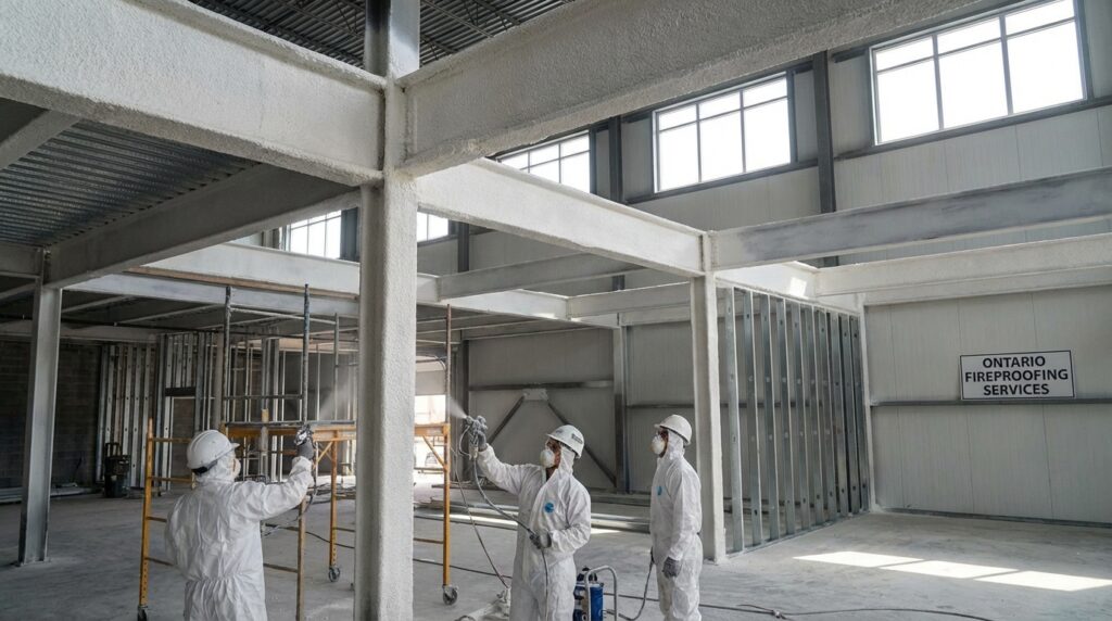 High rise building fireproofing Toronto code compliance - Spray Foam Kings, Ontario