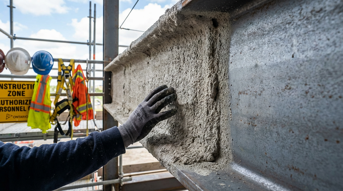 ULC certified fireproofing contractors Ontario requirements detail - Spray Foam Kings, Ontario