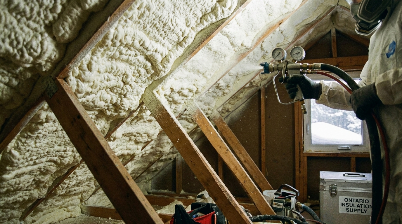 How to Get the Enbridge HER Plus Rebate for Insulation detail - Spray Foam Kings, Ontario