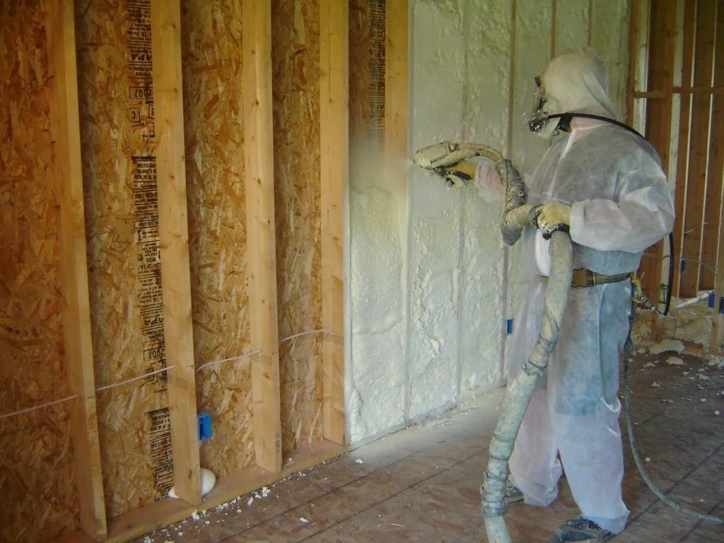 Spray Foam Insulation in Basements