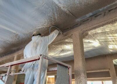 Fireproofing insulating commercial space in east york toronto