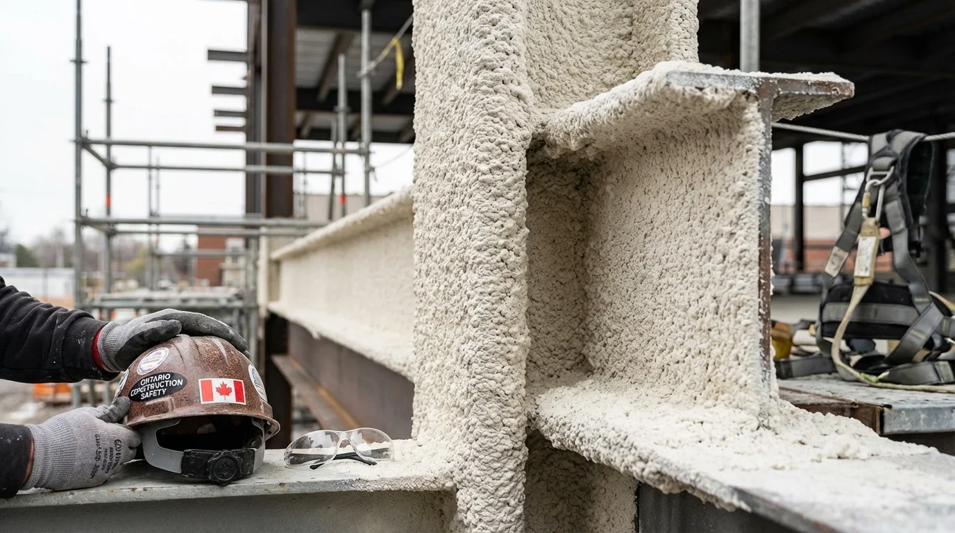 Warehouse Fireproofing: How to Protect Steel Structures detail - Spray Foam Kings, Ontario