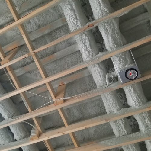 Garage insulation installation process in Toronto Ontario